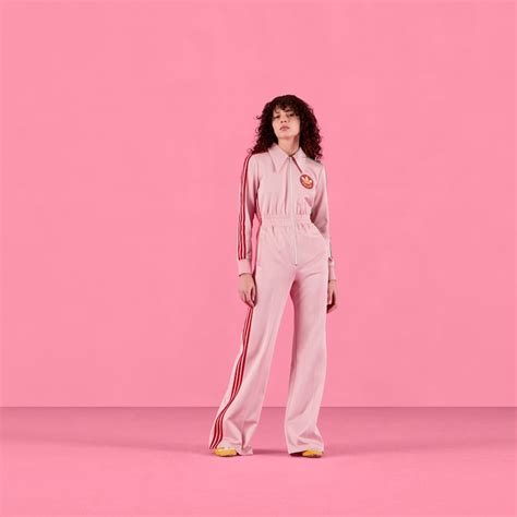 gucci x adidas pink jumpsuit|adidas x gucci 2023.